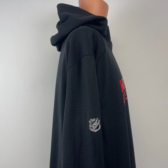 Fanatics Carolina Hurricanes Waffle Hoodie Sweatshirt NFL Pro Line Hockey XL - Picture 4 of 7